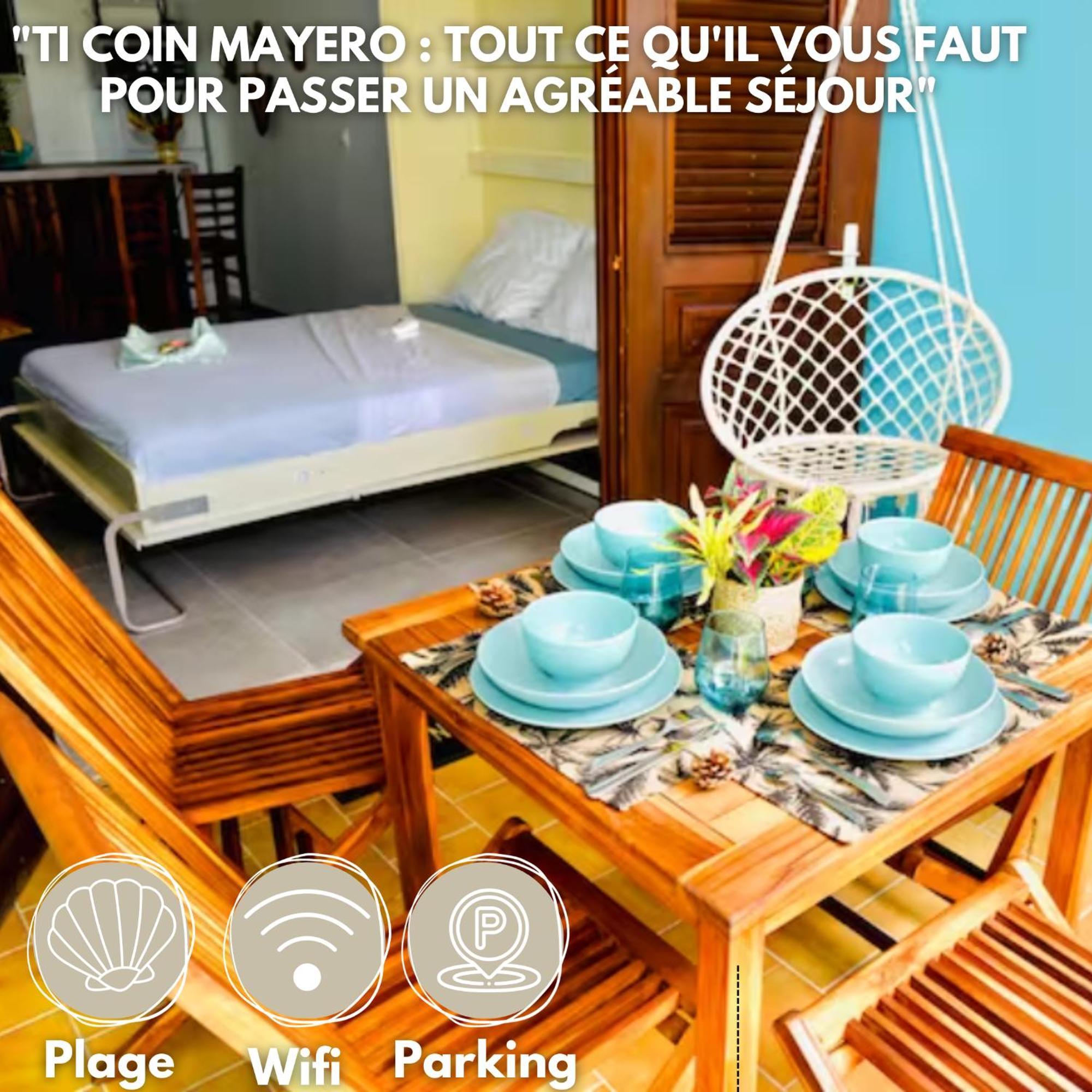 Ti Coin Mayero: Parking Free + Plage De Saint Anne سانت آن المظهر الخارجي الصورة